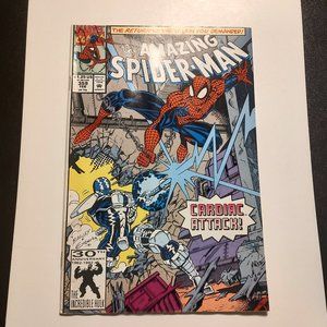 AMAZING SPIDERMAN # 359 "Toy Death!" Kletus Kasady (Carnage) Cameo